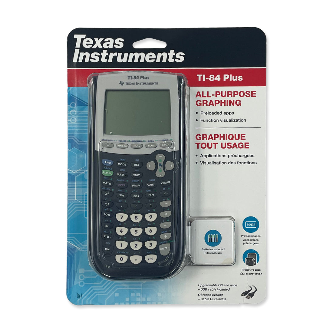 Alternate view of TI-84 Plus Graphing Calculator