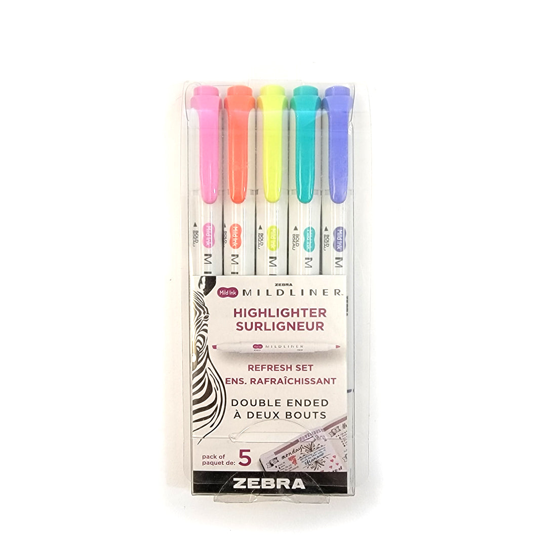 Picture of Mildliner Highlighter 5/pk - Refresh