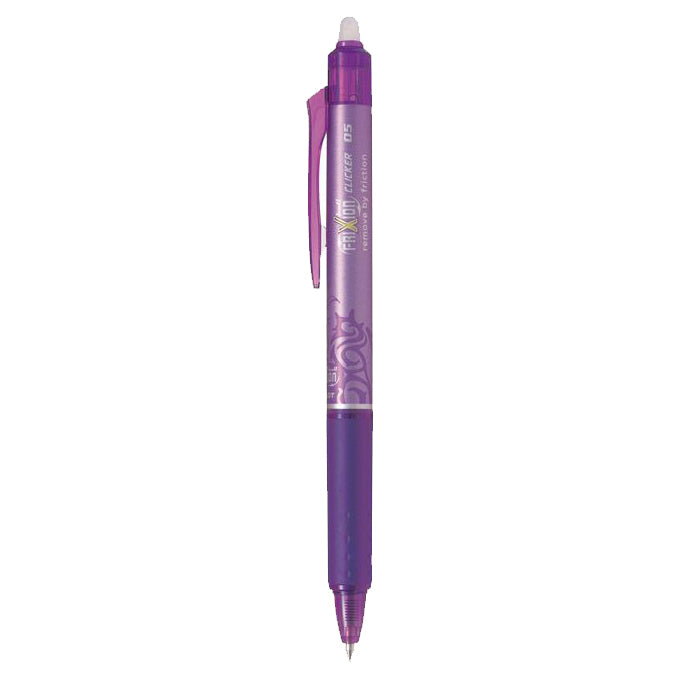 Picture of Pilot Frixion Clicker Erasable Gel Pen 0.5mm Colour: Purple