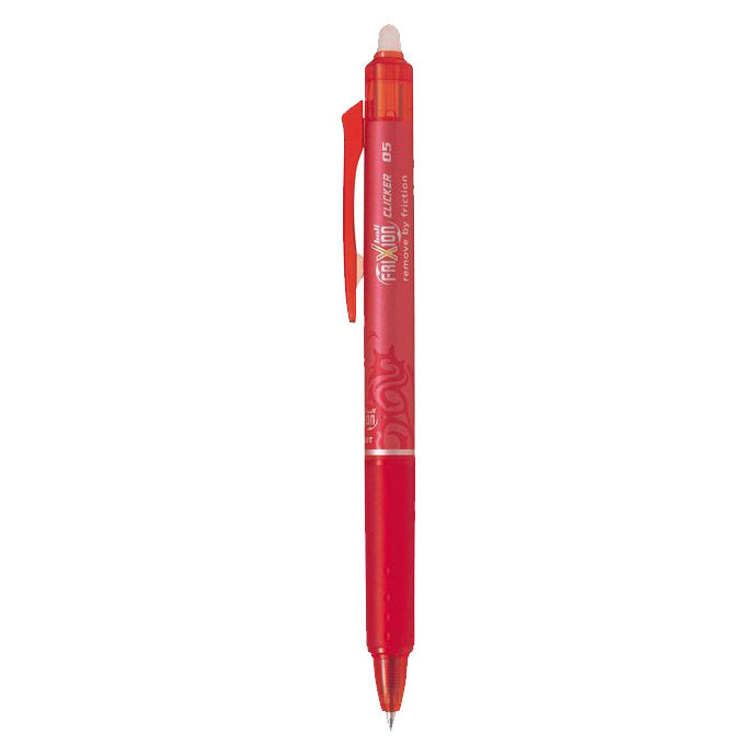 Picture of Pilot Frixion Clicker Erasable Gel Pen 0.5mm - Red