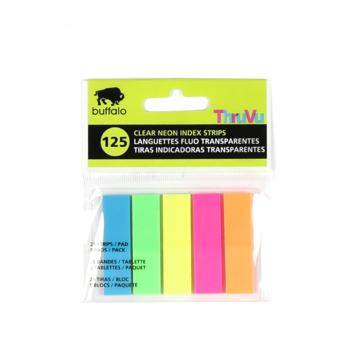 Picture of Index Strips 5 Neon Colours