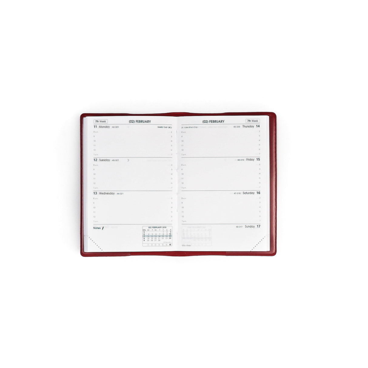 Alternate view of UWaterloo Quo Vadis Sapa Academic Agenda Colour: Black