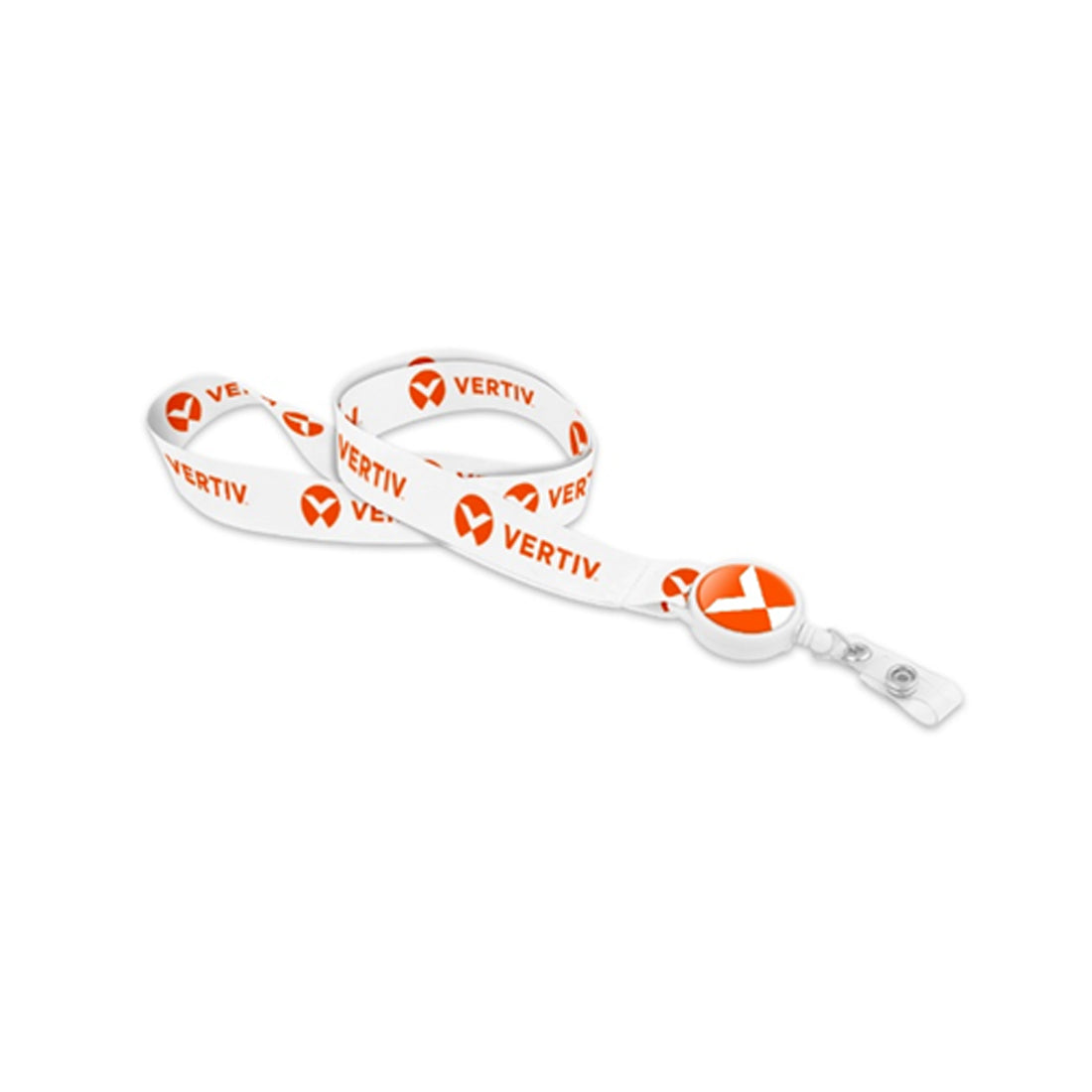 Sublimated Lanyard with Retractable Badge Reel