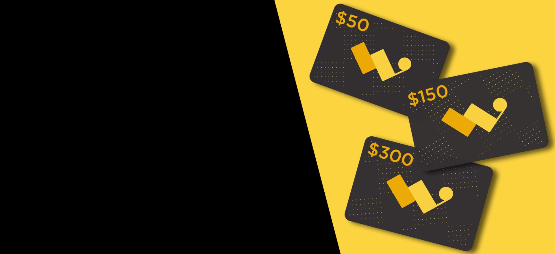 W Store gift cards for $50, $150 and $300