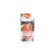A bottle of Whoosh! Screen Shine cleaner next to an orange microfiber cloth.