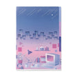 Picture of Midori Folder 3 Pocket Cover Art: City Pop