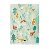 Picture of Midori Folder 3 Pocket Cover Art: Nordic Animals