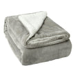 Picture of Fleece Throw Colour: Light Grey