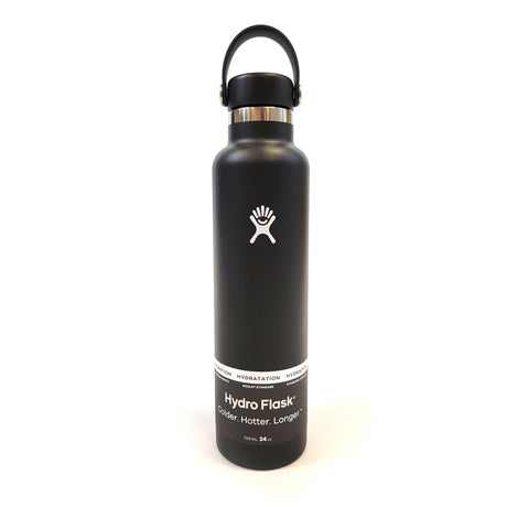 Picture of Hydro Flask Standard Mouth Bottle 24oz Colour: Black