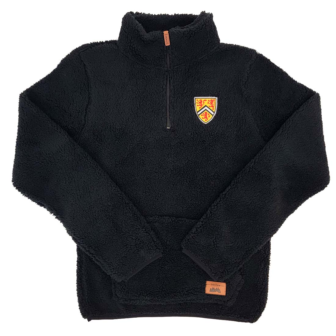 Picture of UWaterloo Timberlea 1/4 Zip Fleece Sweater Colour: Black