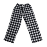 Picture of UWaterloo Plaid Pajama Pants Colour: Black