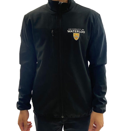Alternate view of UWaterloo Fitted Softshell Jacket