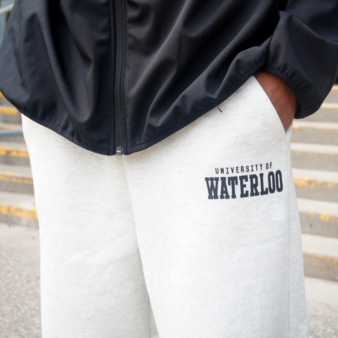 Picture of Cozy Oversized Sweatpants - Ash