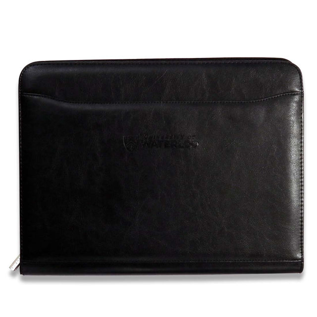 Picture of UWaterloo Bugatti Writing Case Black - Vegan Leather
