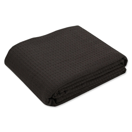 Picture of 100% Classic Cotton Blanket Colour: Dark Grey