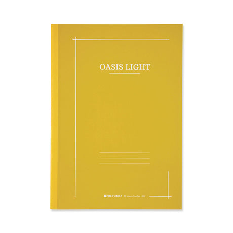 Picture of Profolio Oasis Light Notebook Colour: Yellow