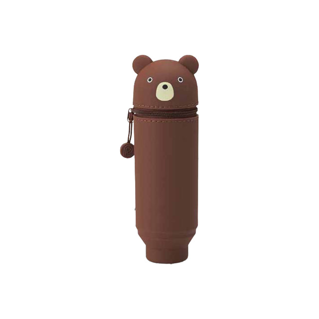Picture of Punilabo Stand Up Pen Case Colour: Brown