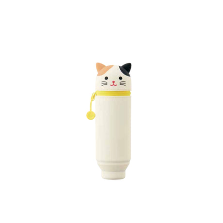 Picture of Punilabo Stand Up Pen Case Type: Calico Cat