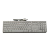 Alternate view of Matias Wired Aluminum Keyboard for Mac