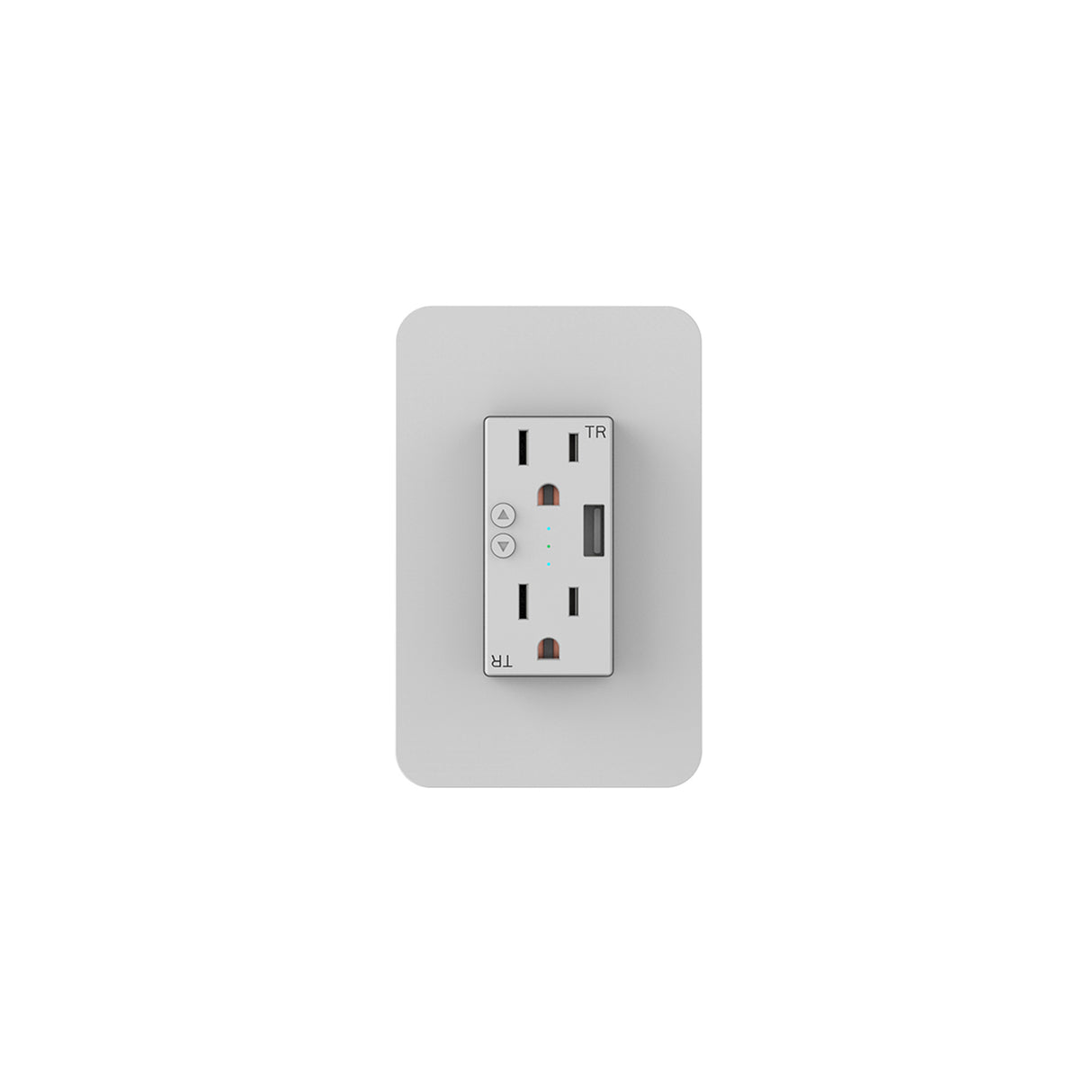 Picture of Nexxt Smart Home Wifi Wall Power Outlet with 1 USB-A Port