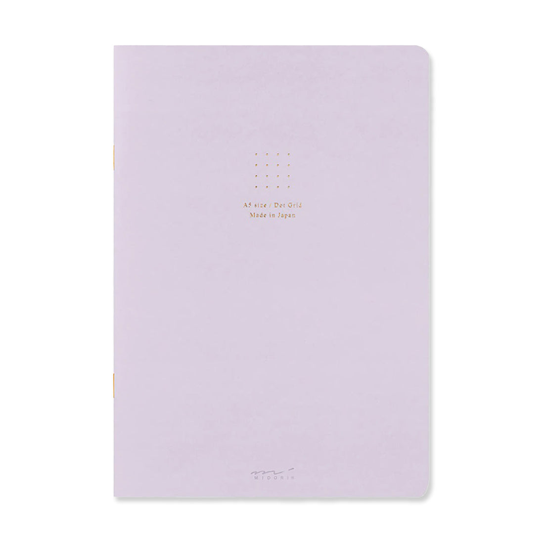 Picture of Midori A5 Color Dot Grid Notebook Colour: Purple