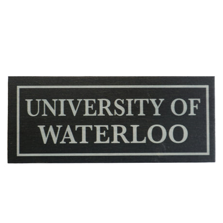 Picture of UWaterloo Table Top Sign