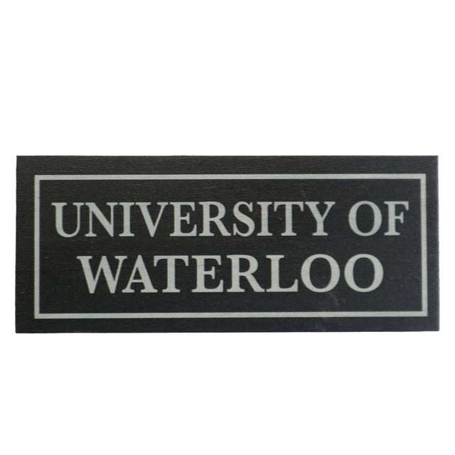 Picture of UWaterloo Table Top Sign