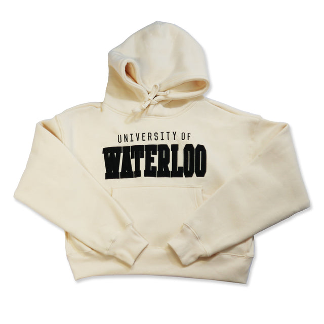 Picture of Cozy Cropped Oversized Hoodie - Light Brown