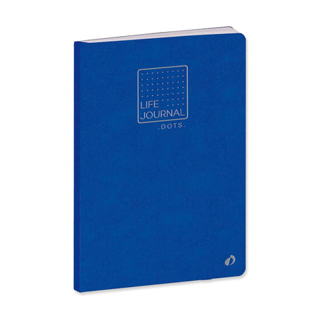 Picture of Quo Vadis Life Journal Dots Slim Notebook Colour: Blue