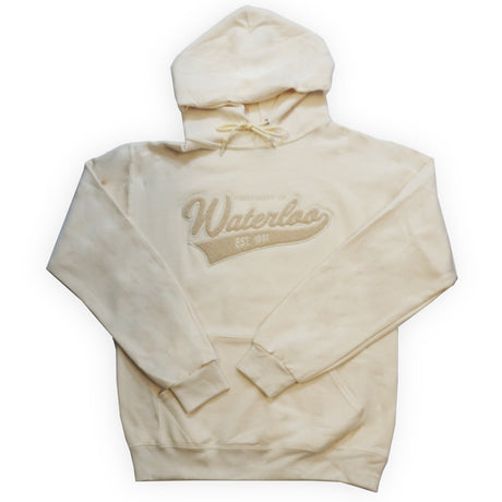 Picture of UWaterloo Chenille Hoodie Pullover Colour: Light Brown
