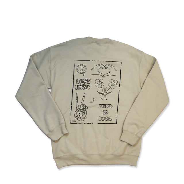 Picture of Love Wins Crewneck - The Get Real Movement