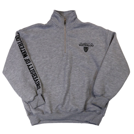 Picture of UWaterloo Oversized Quarter-Zip - Grey