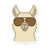 Picture of Wildlife + Pets Stickers Type: Llama Aviator