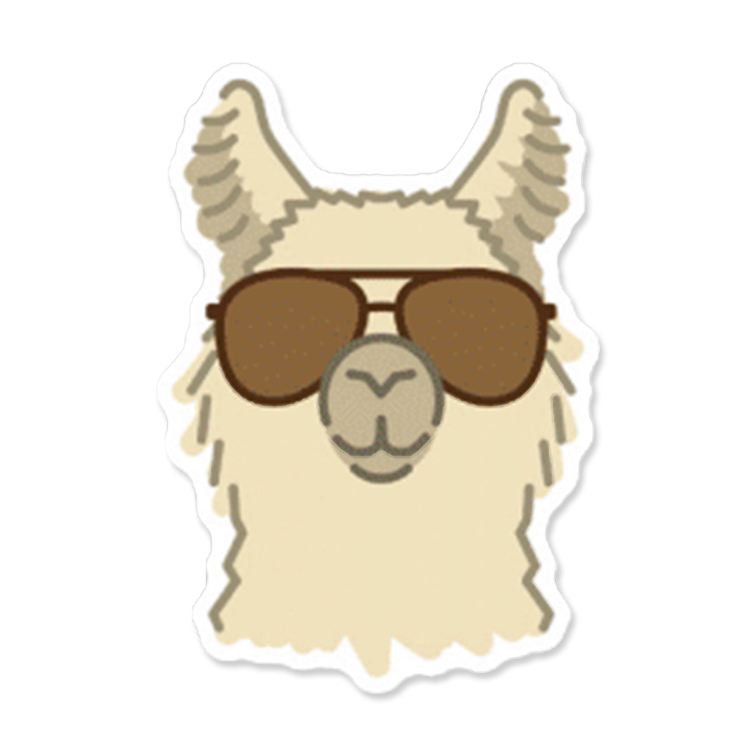 Picture of Wildlife + Pets Stickers - LlamaAviator