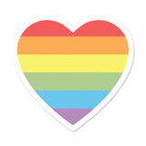 Picture of Love & Kindness Stickers Type: Pride Heart