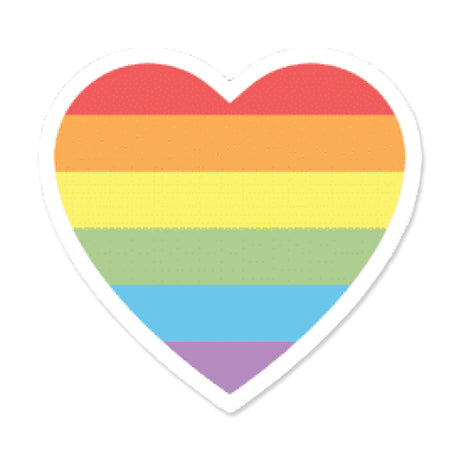 Picture of Love & Kindness Stickers Type: Pride Heart