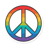 Picture of Love & Kindness Stickers - RainbowPeaceSymbol