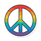 Picture of Love & Kindness Stickers - RainbowPeaceSymbol