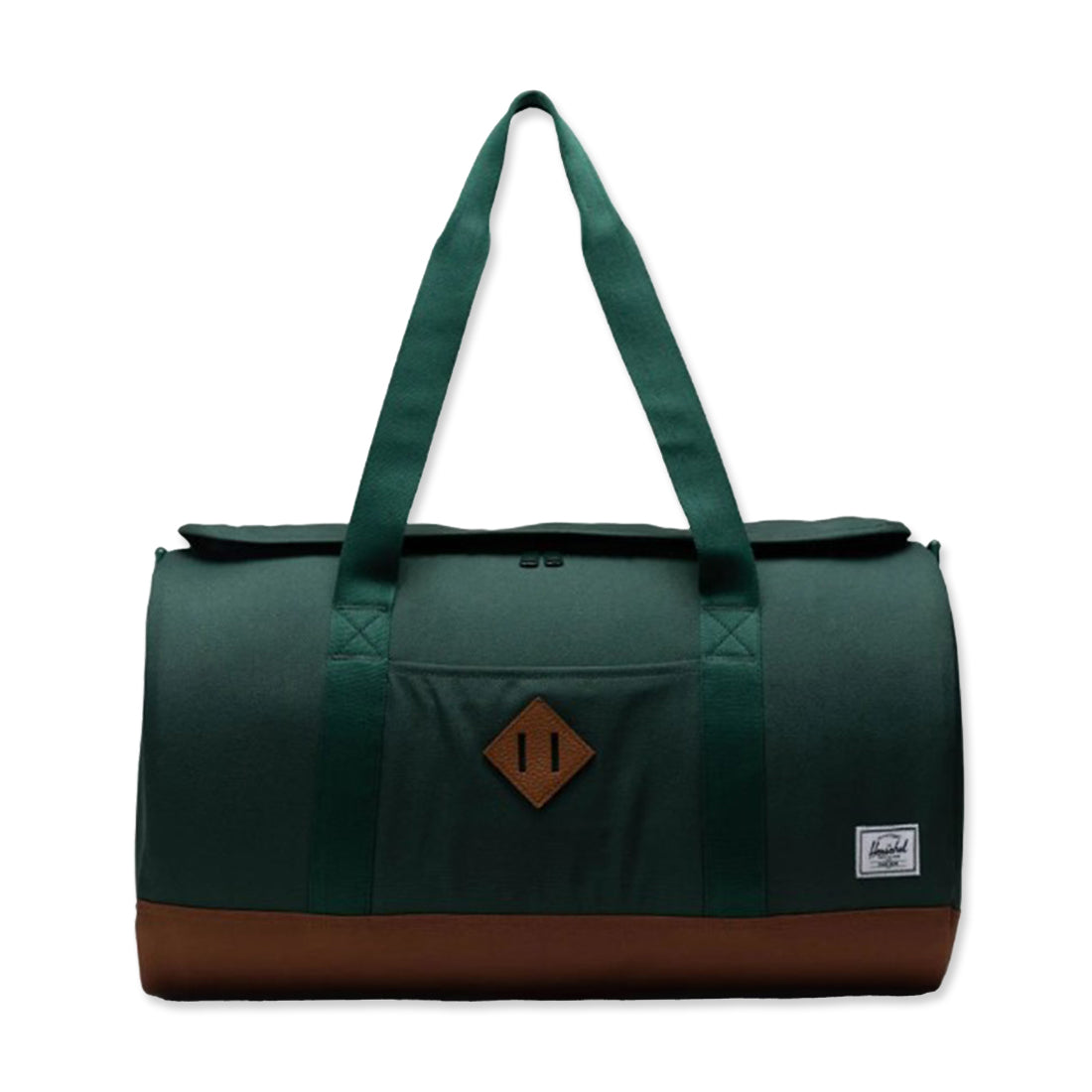 Picture of Herschel Heritage Duffle Colour: Trekking Green Saddle Brown