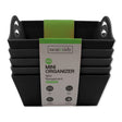 Picture of Mini Organizer Bins - 5 pack Colour: Black
