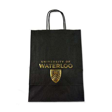 Picture of UWaterloo Black Gift Bag
