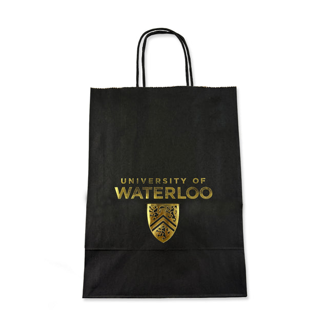 Picture of UWaterloo Black Gift Bag