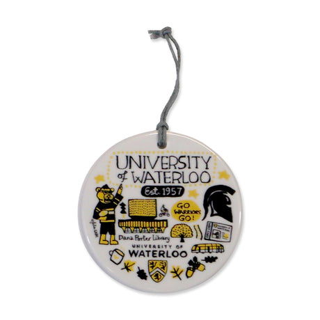 Picture of Julia Gash Ceramic Circle Ornament