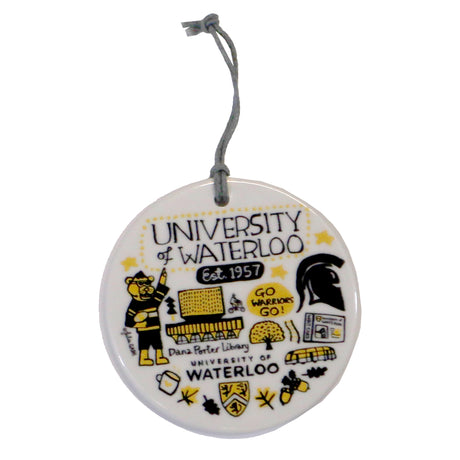 Picture of Julia Gash Ceramic Circle Ornament