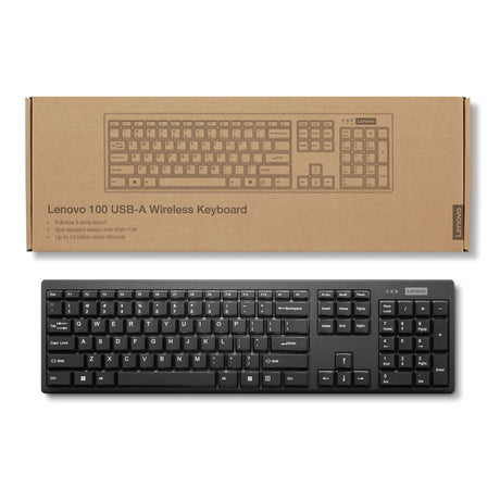 Picture of Lenovo 100 USB-A Wireless Keyboard