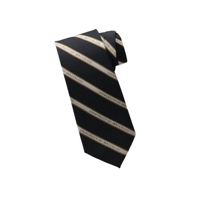 Picture of UWaterloo Silk Tie - Stripes