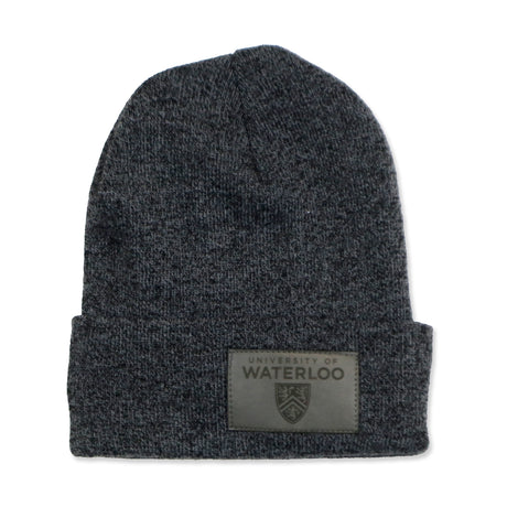 Picture of UWaterloo Grey Marled Toque - Dark Grey