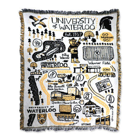 Picture of UWaterloo Julia Gash Tapestry Blanket