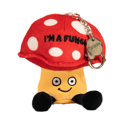 Picture of Plush Bag Charm Punchkins - MUSHROOM