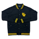 Picture of UW Retro Varsity Jacket Colour: Black
